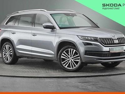 Used Skoda Kodiaq LAURIN & KLEMENT 140 HP (102 kW) 2021 Business grey metallic SUV