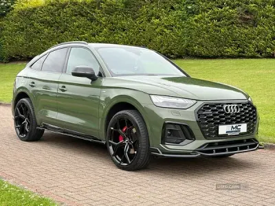 Used Audi Q5 Comfort 204 HP (150 kW) 2021 Green SUV