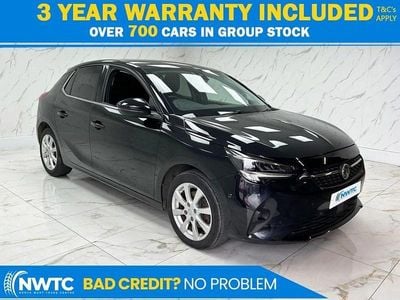 Used Vauxhall Corsa Elite 100 HP (73 kW) 2020 Black Hatchback