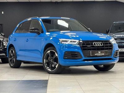 Used Audi Q5 Black Edition 190 HP (139 kW) 2019 Blue SUV