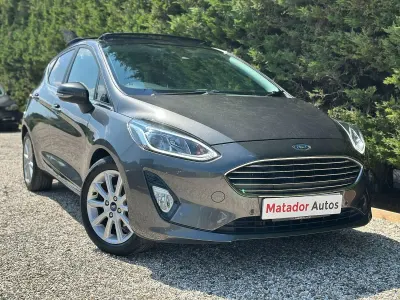 Used Ford Fiesta Titanium 125 HP (91 kW) 2018 Grey Hatchback