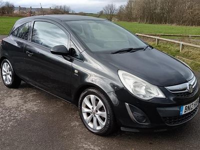Used Vauxhall Corsa Active 2012 Black Hatchback