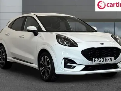 Used Ford Puma ST-Line 125 HP (91 kW) 2023 White SUV