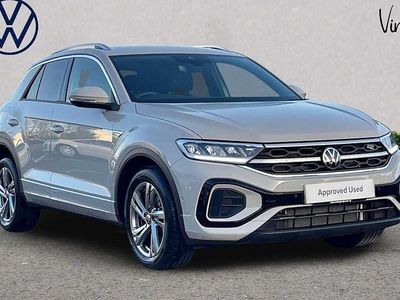Grey Used 2024 VW T-Roc R-line SUV | £27,328 (A bit pricey)