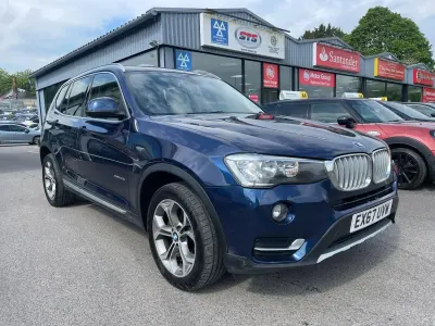 Używany BMW X3 xLine 190 KM (139 kW) 2017 Niebieski SUV