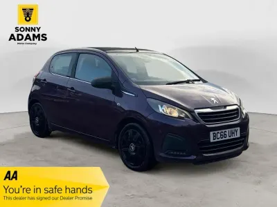 Used Peugeot 108 Active 68 HP (50 kW) 2016 Mauve/purple Hatchback