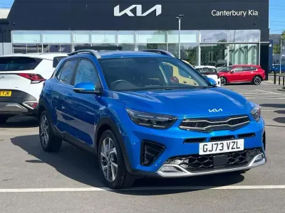 Used Kia Stonic GT-Line 99 HP (72 kW) 2023 Blue SUV