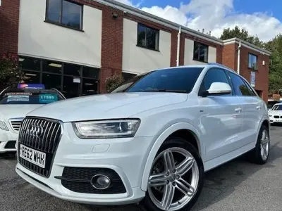 Used Audi Q3 S-Line 177 HP (130 kW) 2012 White SUV