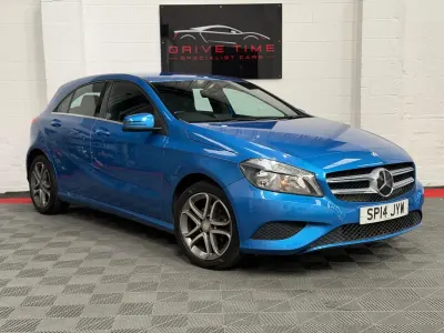 Used Mercedes A180 2014 Blue Hatchback