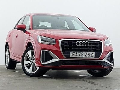 Used Audi Q2 S-Line 150 HP (110 kW) 2022 Red SUV