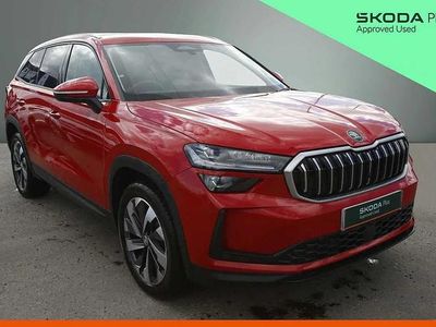 Used Skoda Kodiaq SE L 147 HP (108 kW) 2025 Velvet red metallic SUV
