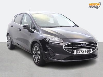Used Ford Fiesta Titanium 100 HP (73 kW) 2023 Black Hatchback