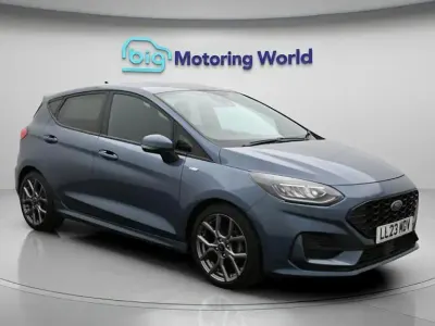 Used Ford Fiesta ST-Line 125 HP (91 kW) 2022 Blue Hatchback