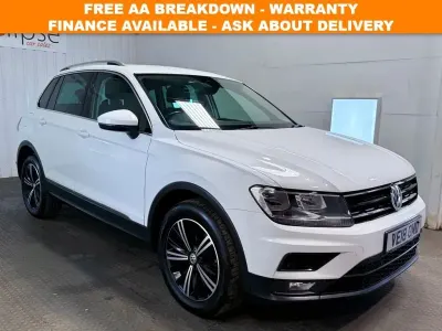 Used VW Tiguan SE 150 HP (110 kW) 2018 White SUV
