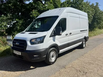 Used Ford Transit S 130 HP (95 kW) 2023 White Van