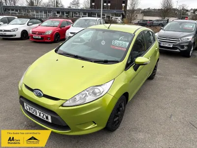 Used Ford Fiesta Style 81 HP (59 kW) 2009 Green Hatchback