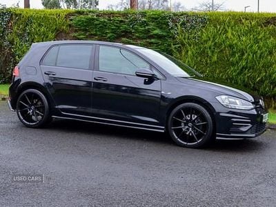 Used VW Golf VII R-line 150 HP (110 kW) 2019 Black Hatchback