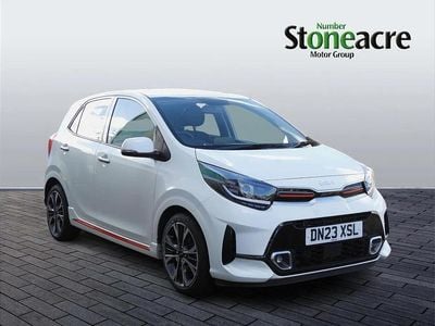 Used Kia Picanto GT-Line S 99 HP (72 kW) 2023 White Hatchback