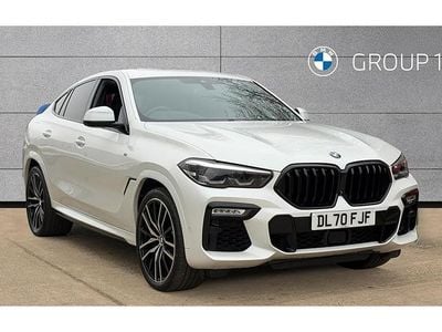 Used BMW X6 Comfort Edition 400 HP (294 kW) 2020 Mineral white SUV