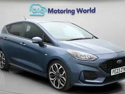 Usado Ford Fiesta ST-Line X 125 HP (91 kW) 2023 Azul Citadino