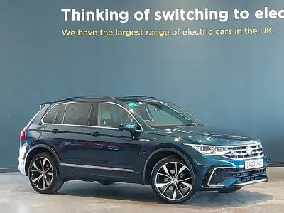 Used VW Tiguan R-line 150 HP (110 kW) 2023 Blue SUV