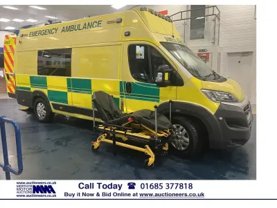 Used Fiat Ducato 176 HP (129 kW) 2018 Yellow Van