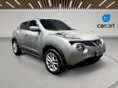 Used Nissan Juke N-Connecta 110 HP (80 kW) 2016 Silver SUV
