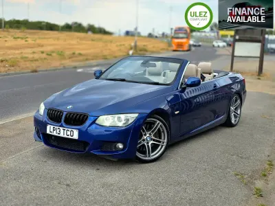Used BMW 335 Cabriolet M Sport 306 HP (225 kW) 2013 Blue Cabriolet