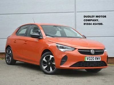 Używany Vauxhall Corsa-e 100 kW (136 KM) 2020 Pomarańczowy Hatchback