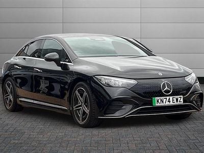 Used Mercedes EQE350 AMG line 214 kW (292 HP) 2024 Black Sedan