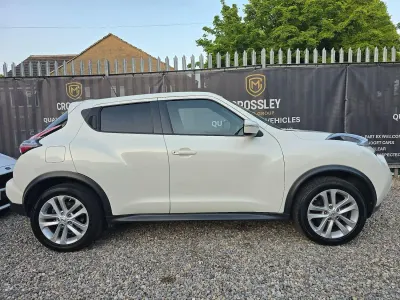 Used Nissan Juke Acenta Premium 117 HP (86 kW) 2015 White SUV