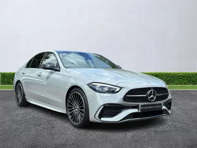Used Mercedes C220 AMG Line Premium Plus 2026 Grey Sedan