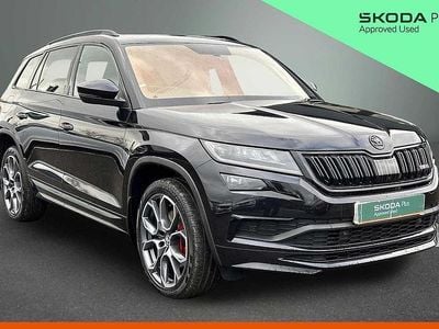 Used Skoda Kodiaq vRS 236 HP (173 kW) 2020 Black magic pearl effect SUV