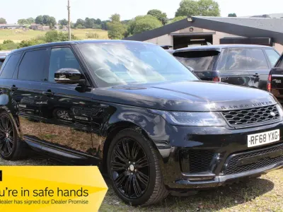 Used Land Rover Range Rover Sport Autobiography Dynamic 2018 Black SUV