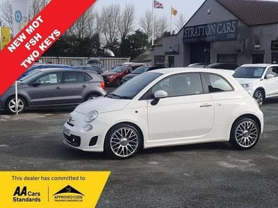 Used Abarth 500 2015 White Hatchback