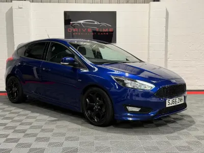 Used Ford Focus ST-Line 2016 Blue Hatchback