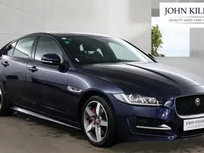 Used Jaguar XE R-Sport 180 HP (132 kW) 2017 Blue Sedan