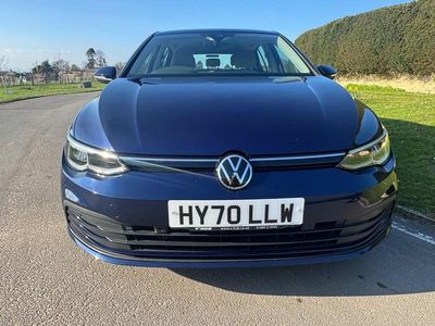 Used VW Golf VII Life 150 HP (110 kW) 2020 Blue Hatchback