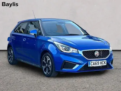 Used MG MG3 Exclusive 106 HP (77 kW) 2019 Blue Hatchback