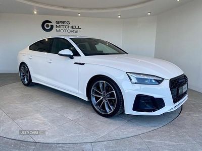 Used Audi A5 S-Line 2022 White Coupe