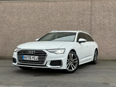 Used Audi A6 Allroad Sport 2020 White Estate