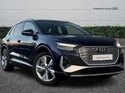 Blue Used 2022 Audi Q4 e-tron S-Line SUV | £26,495 (Good price)