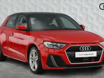 Used Audi A1 Sportback S-Line 108 HP (79 kW) 2023 Misano red Hatchback