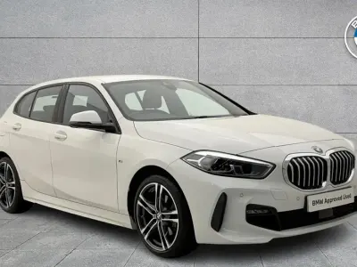 Used BMW 118 M Sport 134 HP (98 kW) 2023 White Hatchback