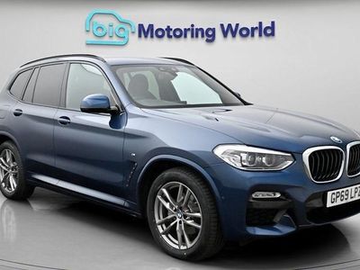 Used BMW X3 M Sport 190 HP (139 kW) 2019 Blue SUV
