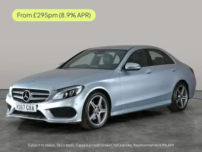 Used Mercedes C220 AMG line 2017 Silver Sedan