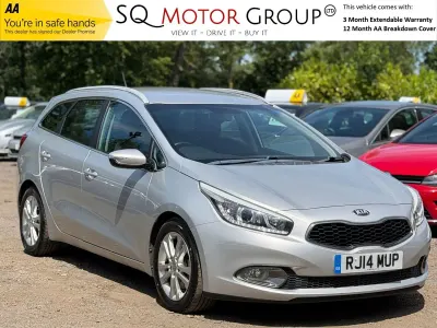 Used Kia Ceed Sportswagon 126 HP (92 kW) 2014 Silver Estate