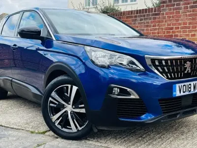 Used Peugeot 3008 Active 120 HP (88 kW) 2018 Blue SUV
