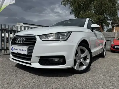 Used Audi A1 Sport 116 HP (85 kW) 2015 White Hatchback