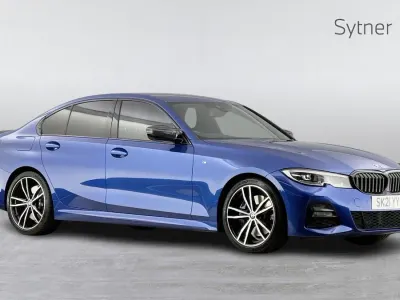 Begagnad BMW 320 M Sport 190 HK (139 kW) 2021 Blå Sedan
